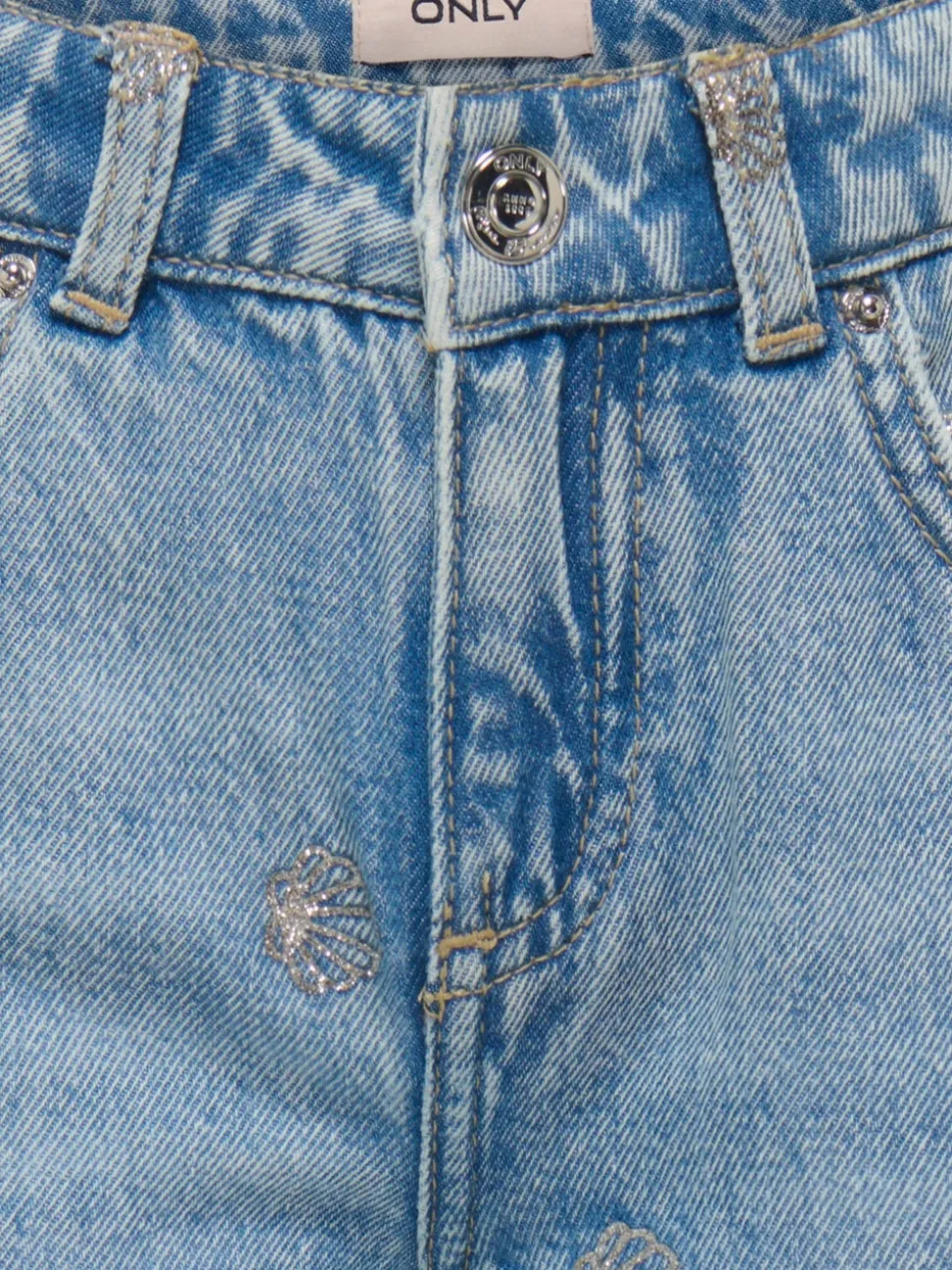 KOGJUICY Vita alta Wide Leg Fit Jeans