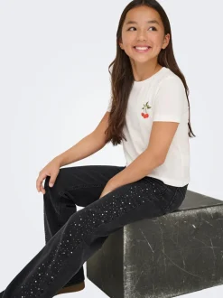 KOGJUICY Vita alta Wide Leg Fit Jeans