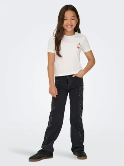 KOGJUICY Vita alta Wide Leg Fit Jeans