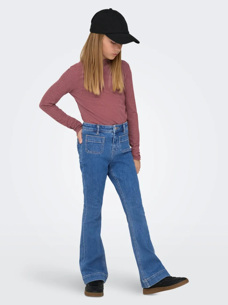 KOGMADISON Vita alta Flared Fit Jeans