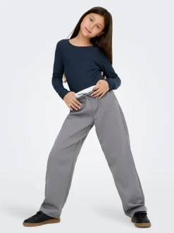 KOGMILEY Straight Fit Pantaloni a gamba larga