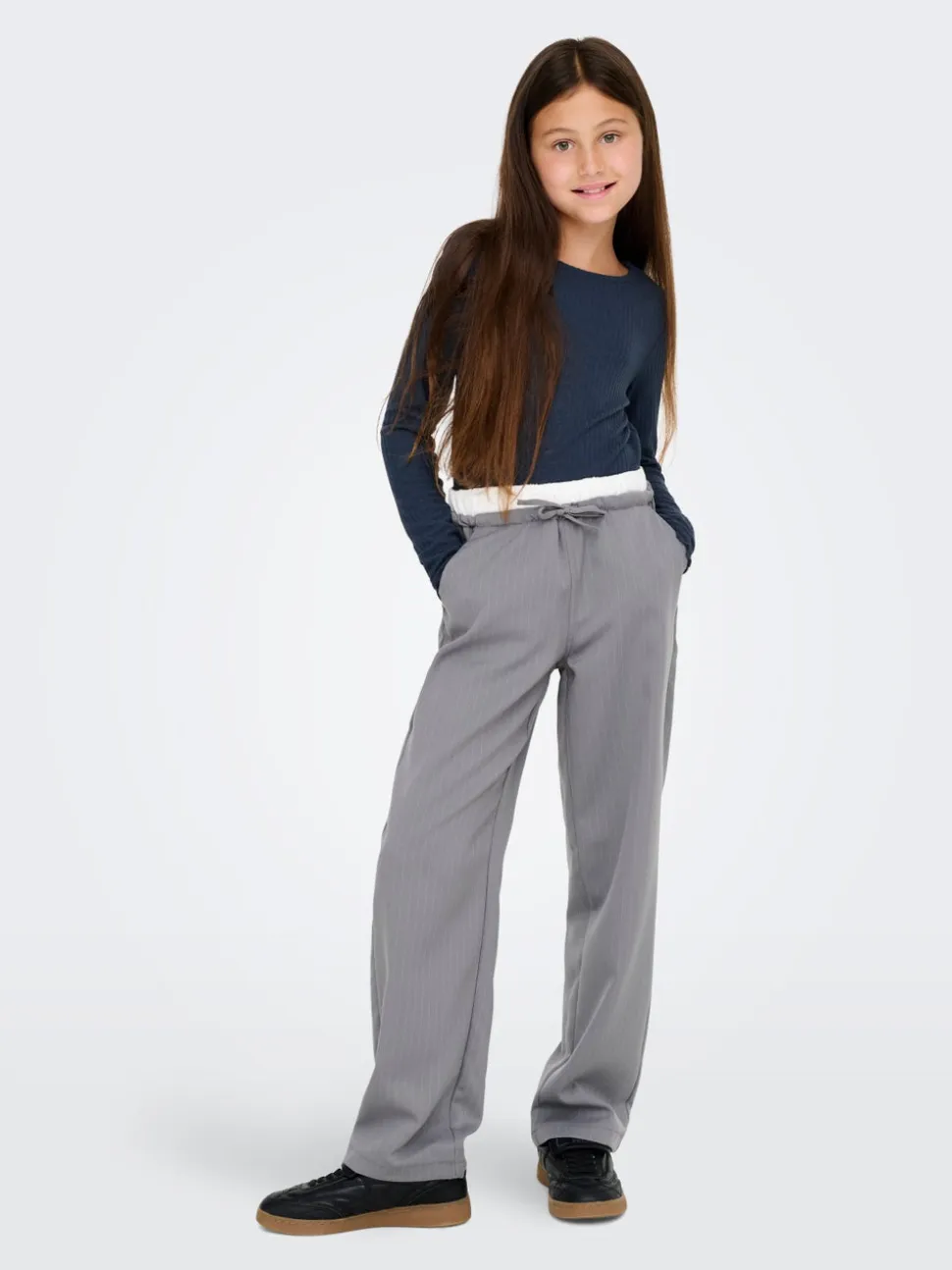 KOGMILEY Straight Fit Pantaloni a gamba larga