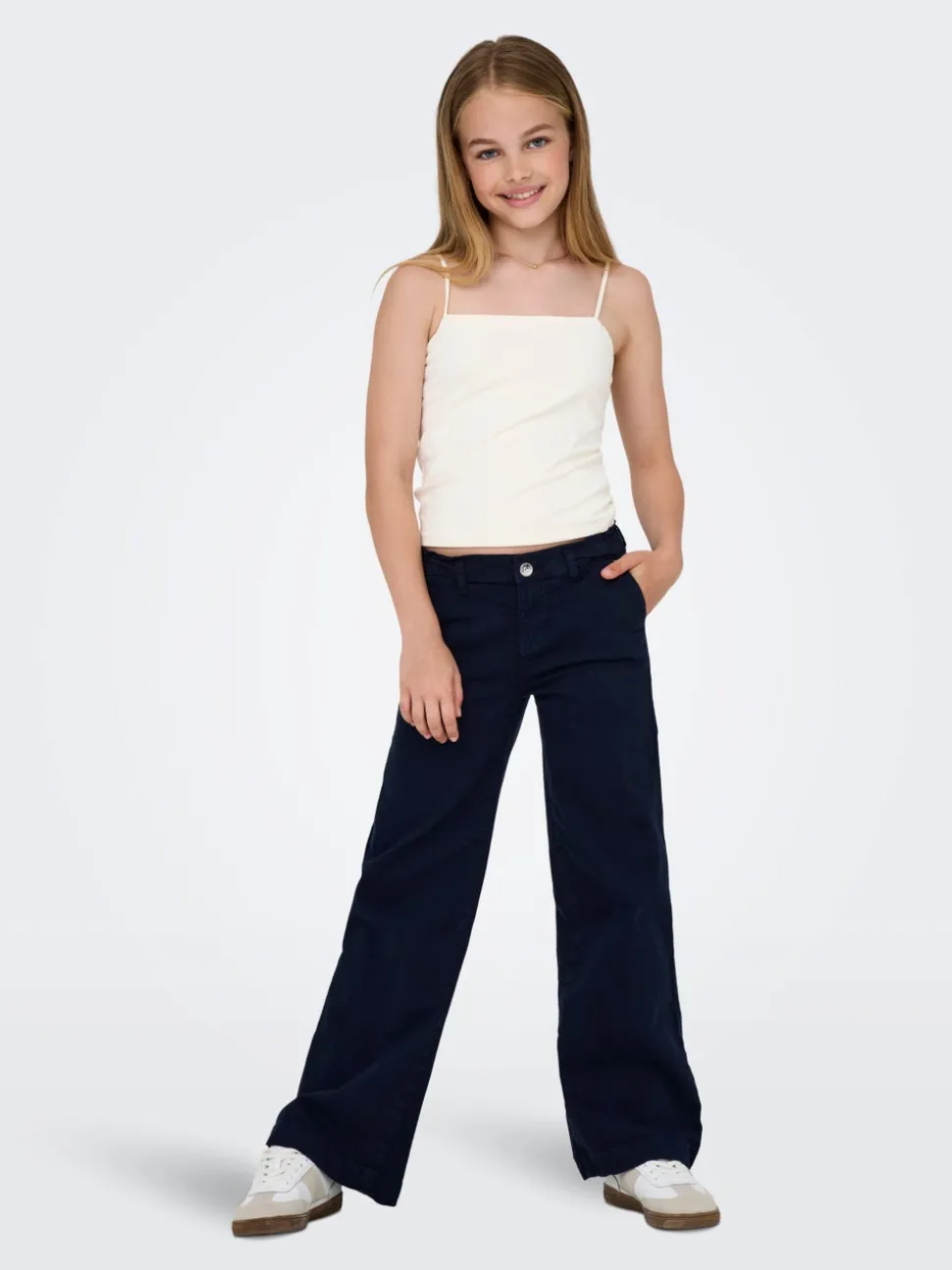 KOGNEW Pantaloni a gamba larga