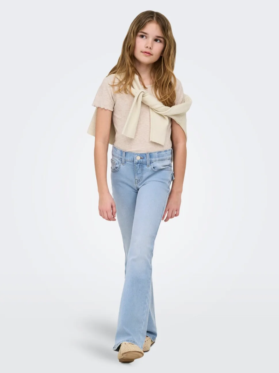 KOGPHOEBE Vita bassa Flared Fit Jeans