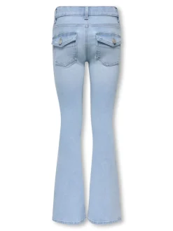 KOGPHOEBE Vita bassa Flared Fit Jeans