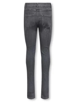 KOGRAIN Vita media Skinny Fit Lunghezza alla caviglia Jeans