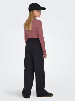 KOGRITA Wide Leg Fit Pantaloni in felpa