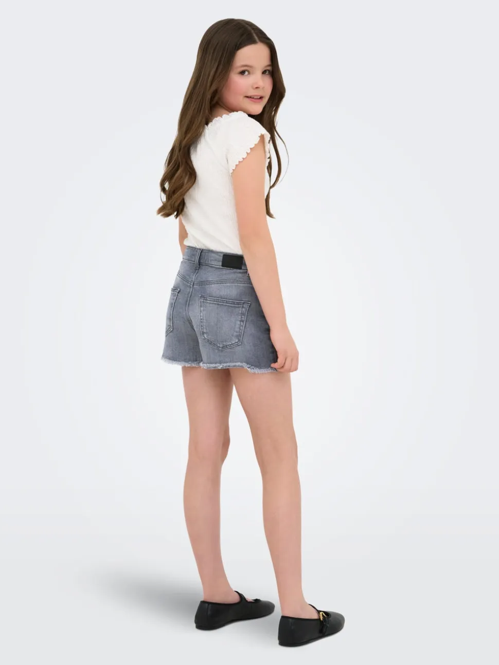 KOGROBYN Straight Fit Bermuda in jeans