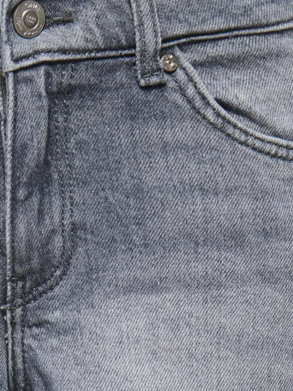 KOGROBYN Straight Fit Bermuda in jeans