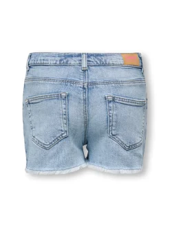 KOGROBYN Straight Fit Bermuda in jeans