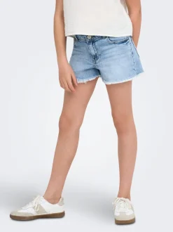 KOGROBYN Straight Fit Bermuda in jeans