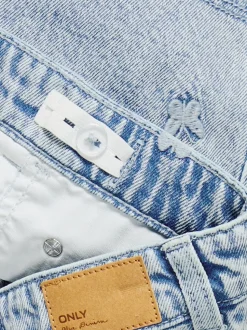 KOGROBYN Straight Fit Bermuda in jeans