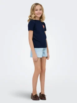 KOGROBYN Vita alta Regular Fit Bermuda in jeans