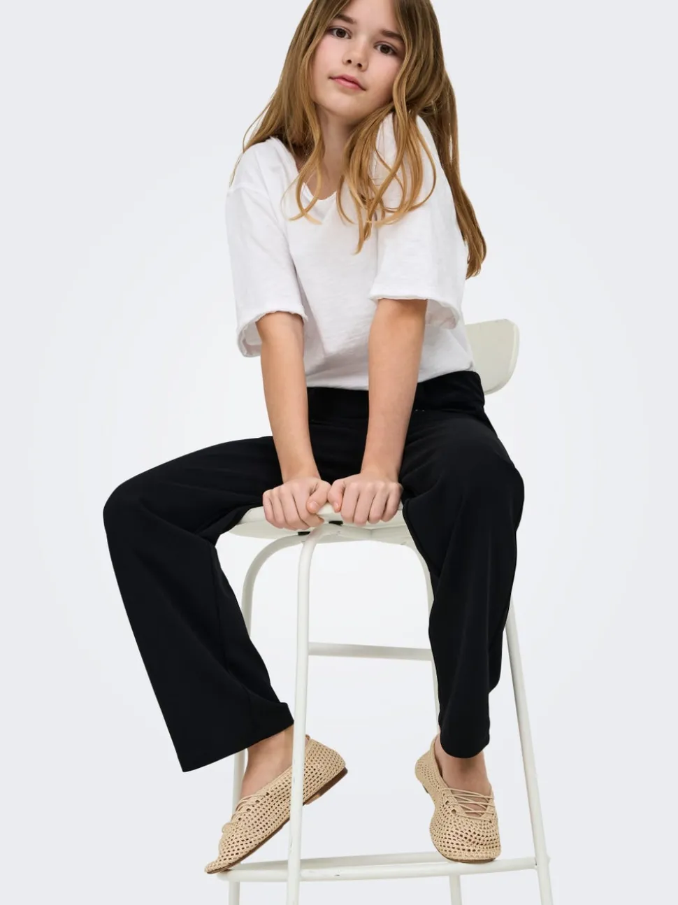 KOGSANIA Regular Fit Pantaloni a gamba larga