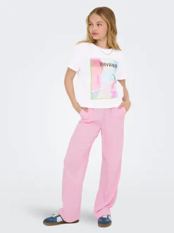 KOGSIESTA Straight Fit Lino Pantaloni