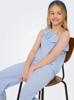 KOGSMILLA Straight Fit Pantaloni a gamba larga