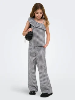 KOGSMILLA Straight Fit Pantaloni a gamba larga