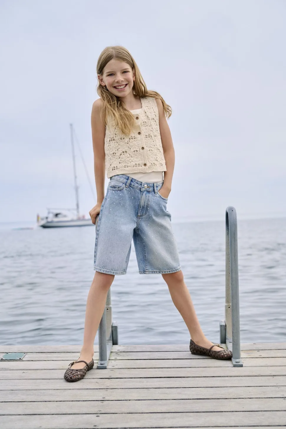 KOGSONNY Regular Fit Bermuda in jeans