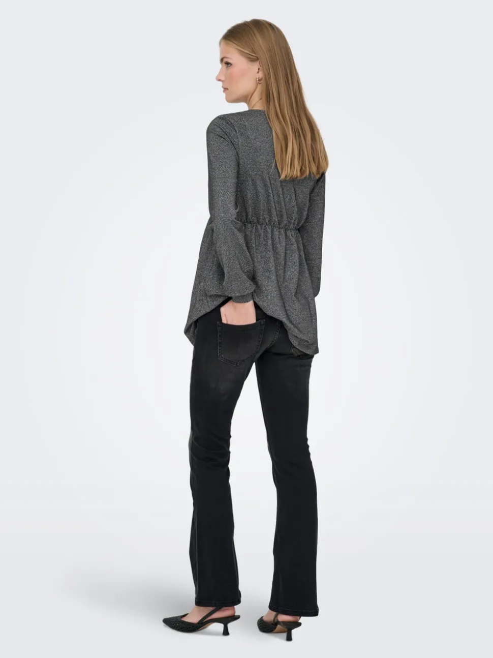 OLMBLUSH Vita media Flared Fit Jeans