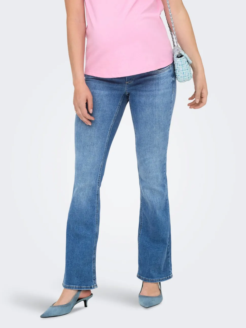 OLMBLUSH Vita media Flared Fit Jeans