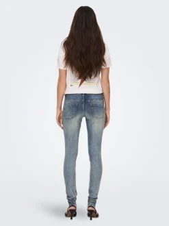 OLMBLUSH Vita media Skinny Fit Lunghezza alla caviglia Jeans