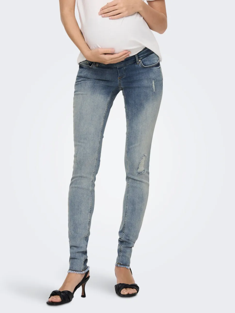 OLMBLUSH Vita media Skinny Fit Lunghezza alla caviglia Jeans