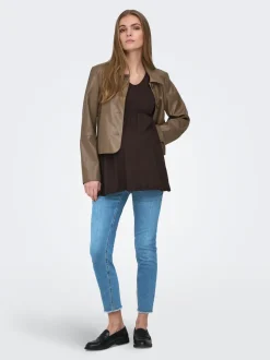 OLMBLUSH Vita media Skinny Fit Lunghezza alla caviglia Jeans
