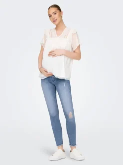 OLMBLUSH Vita media Skinny Fit Lunghezza alla caviglia Jeans