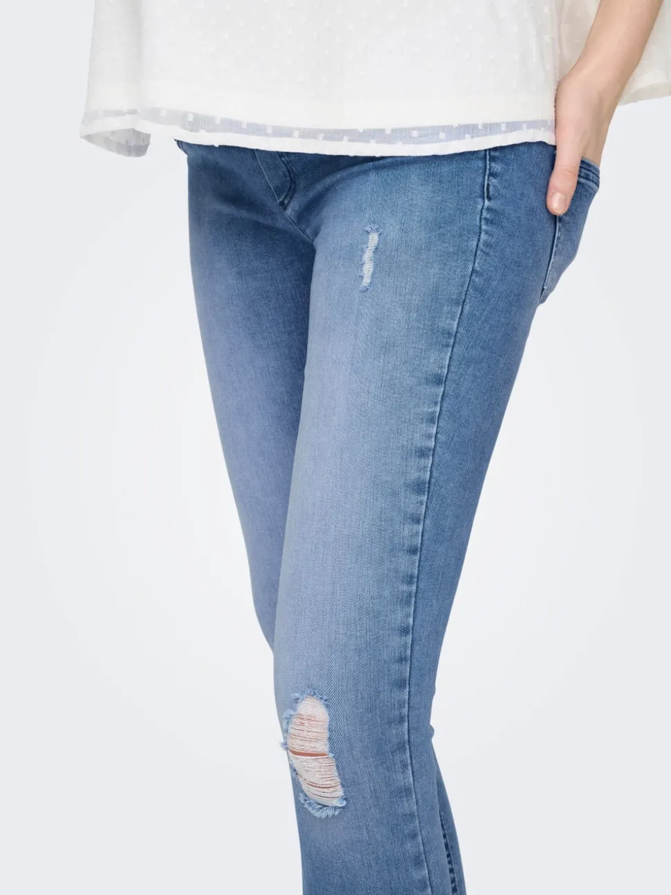 OLMBLUSH Vita media Skinny Fit Lunghezza alla caviglia Jeans