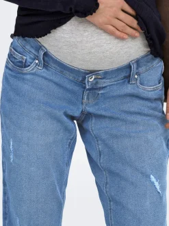 OLMCATWALK Vita alta Mom Fit Lunghezza alla caviglia Jeans
