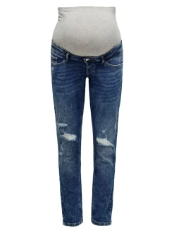 OLMENEDA Vita alta Straight Fit Lunghezza alla caviglia Jeans