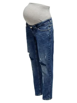 OLMENEDA Vita alta Straight Fit Lunghezza alla caviglia Jeans