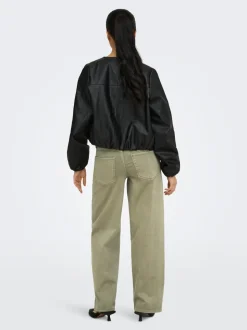 OLMGIANNA Vita media Straight Fit Jeans