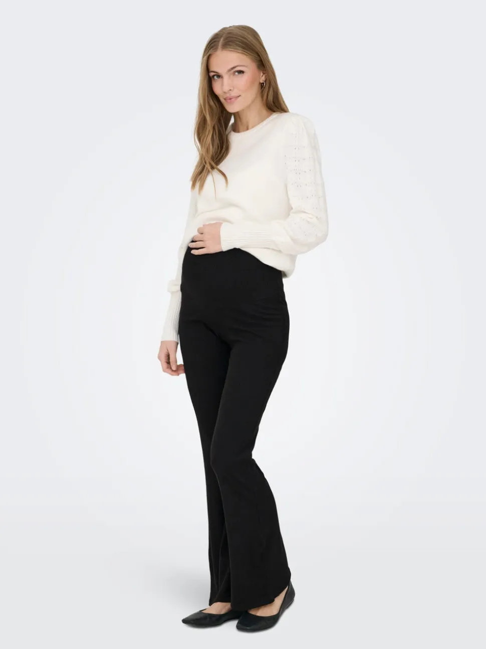 OLMHALLE Wide Leg Fit Pantaloni