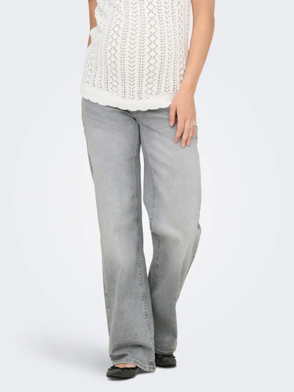 OLMJUICY Vita alta Wide Leg Fit Jeans