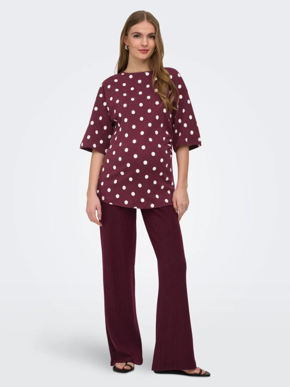OLMLOLA Regular Fit Pantaloni a gamba larga