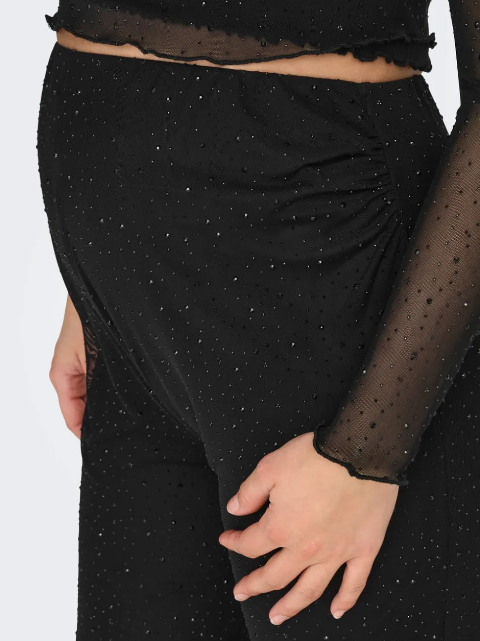 OLMLOURA Wide Leg Fit Pantaloni a gamba larga