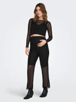 OLMLOURA Wide Leg Fit Pantaloni a gamba larga