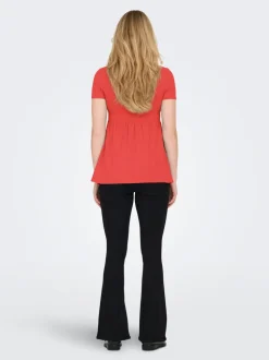 OLMMALAYA Top con peplum