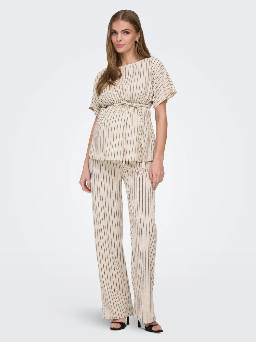 OLMPETRIS Straight Fit Pantaloni
