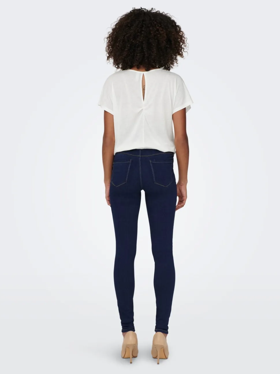 OLMRAIN Vita media Skinny Fit Jeans