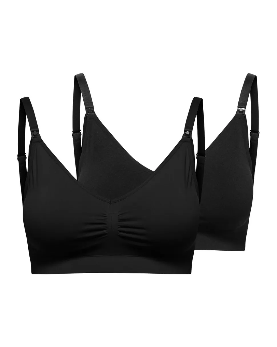 OLMROSIE confezione da 2 reggiseni per allattamento