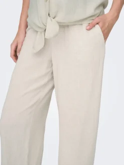 OLMSIESTA Straight Fit Lino Pantaloni