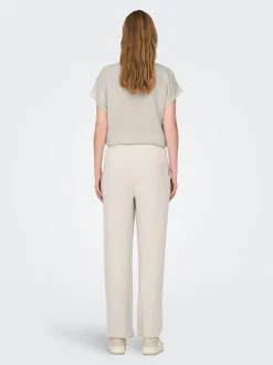 OLMSIESTA Straight Fit Lino Pantaloni