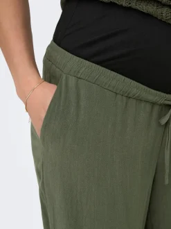 OLMSIESTA Straight Fit Lino Pantaloni
