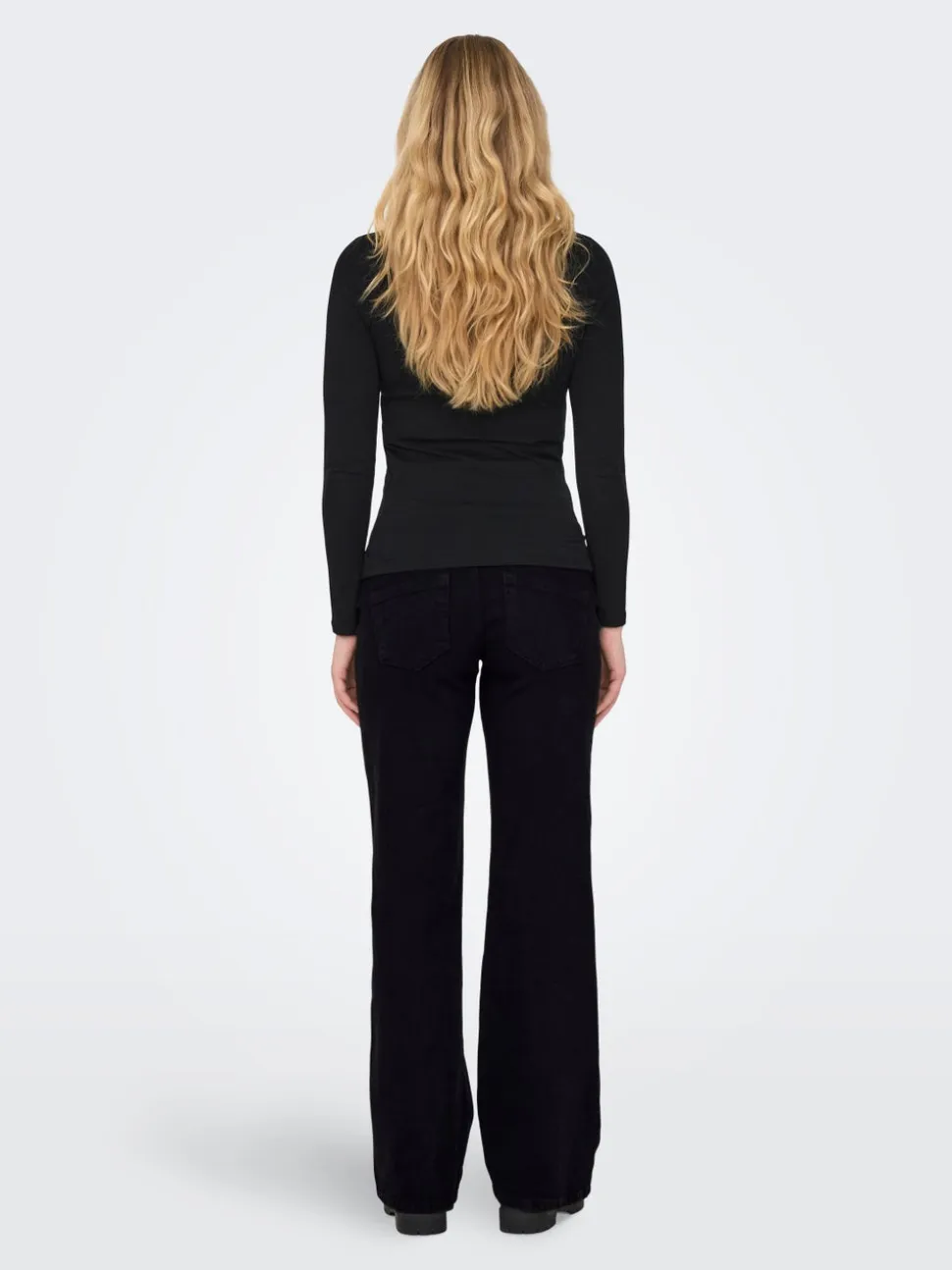 OLMSNOW Vita alta Wide Leg Fit Jeans