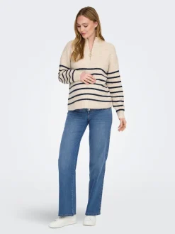 OLMSNOW Vita alta Wide Leg Fit Jeans