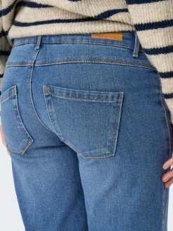 OLMSNOW Vita alta Wide Leg Fit Jeans