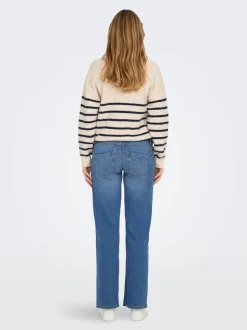OLMSNOW Vita alta Wide Leg Fit Jeans