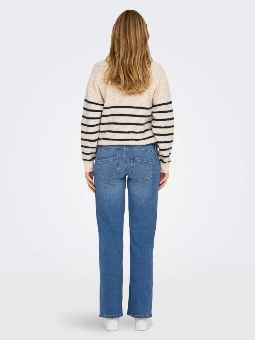 OLMSNOW Vita alta Wide Leg Fit Jeans